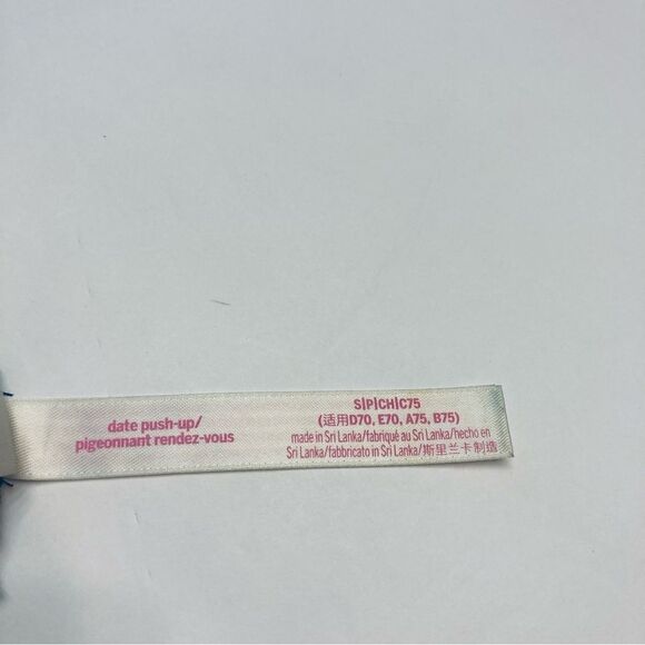 Victoria's Secret PINK Date Push-up Longline Bra Size Small Tropical Multicolor - Picture 9 of 9